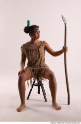 ANISE SITTING POSE WITH SPEAR 2